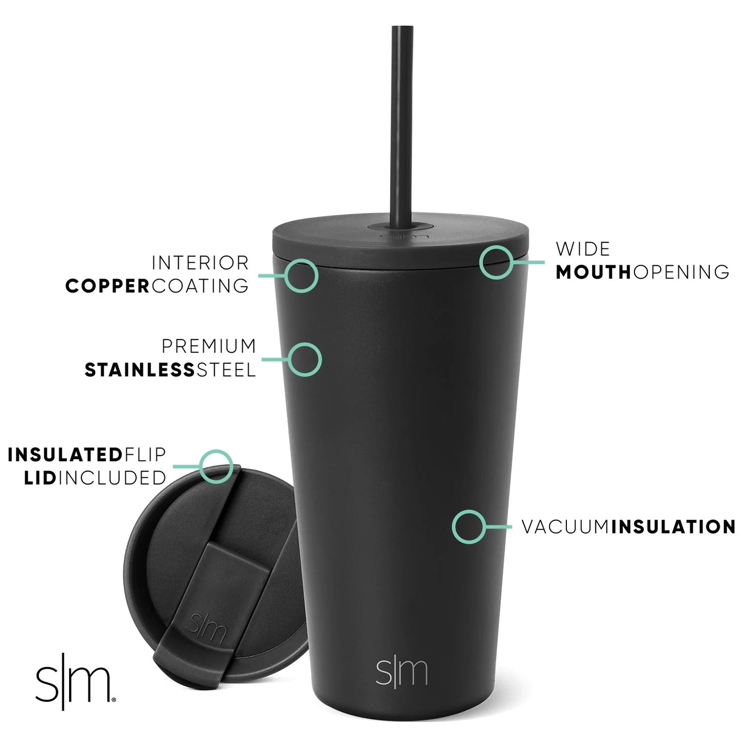 Simple Modern Classic Tumbler 16oz