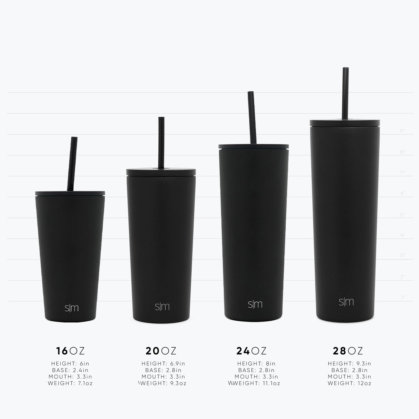 Simple Modern Classic Tumbler 16oz