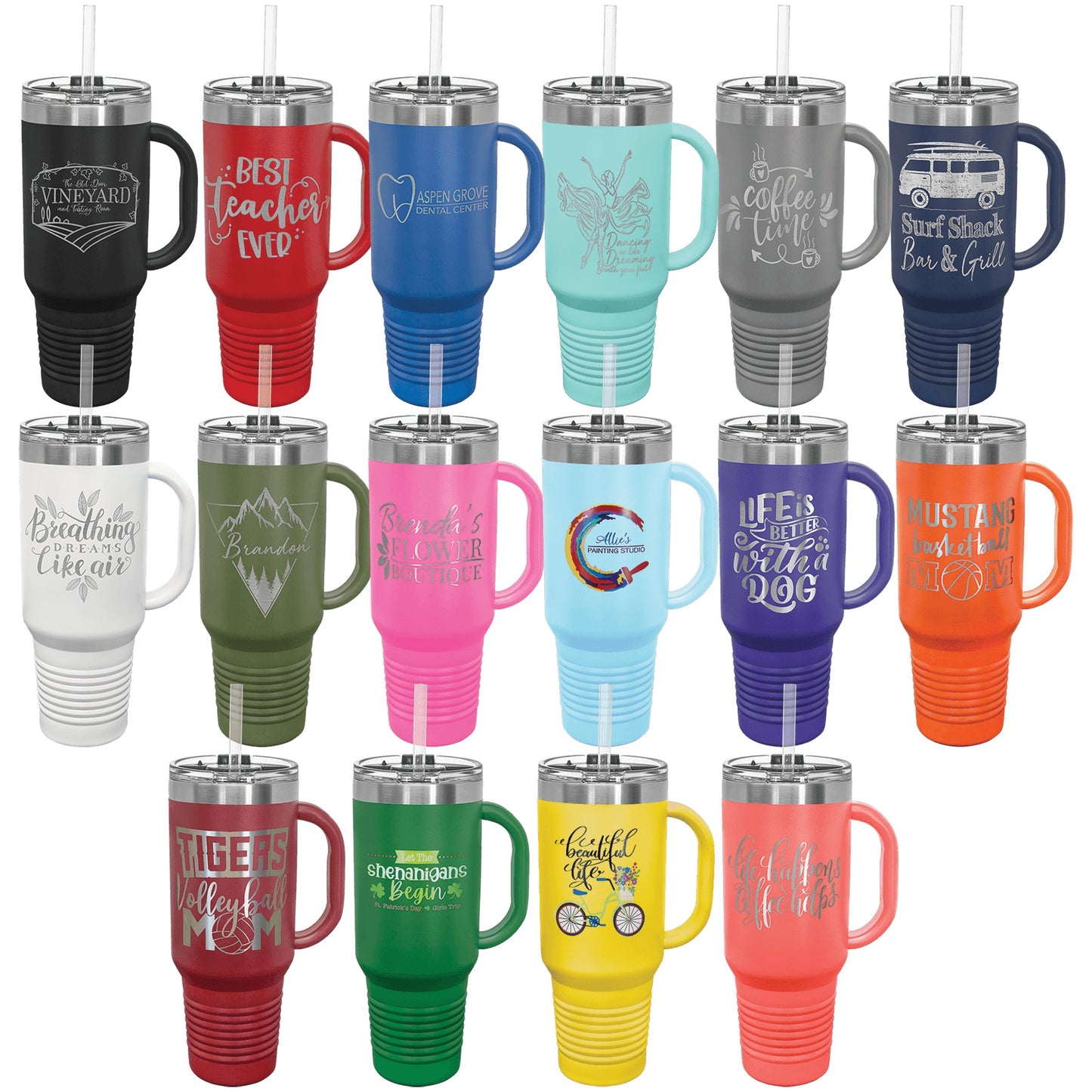 Polar Camel Travel Mug with Handle