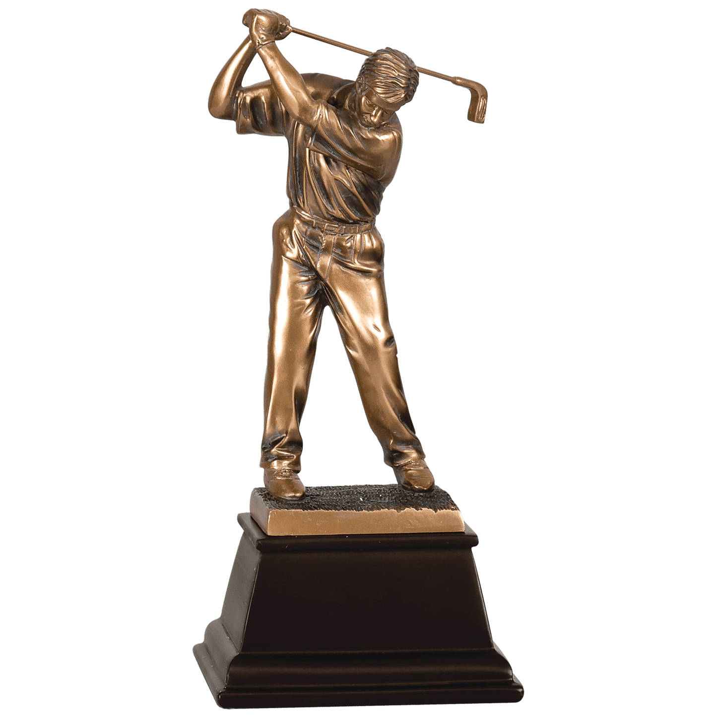 Bronze Golf Resin Award - Mens