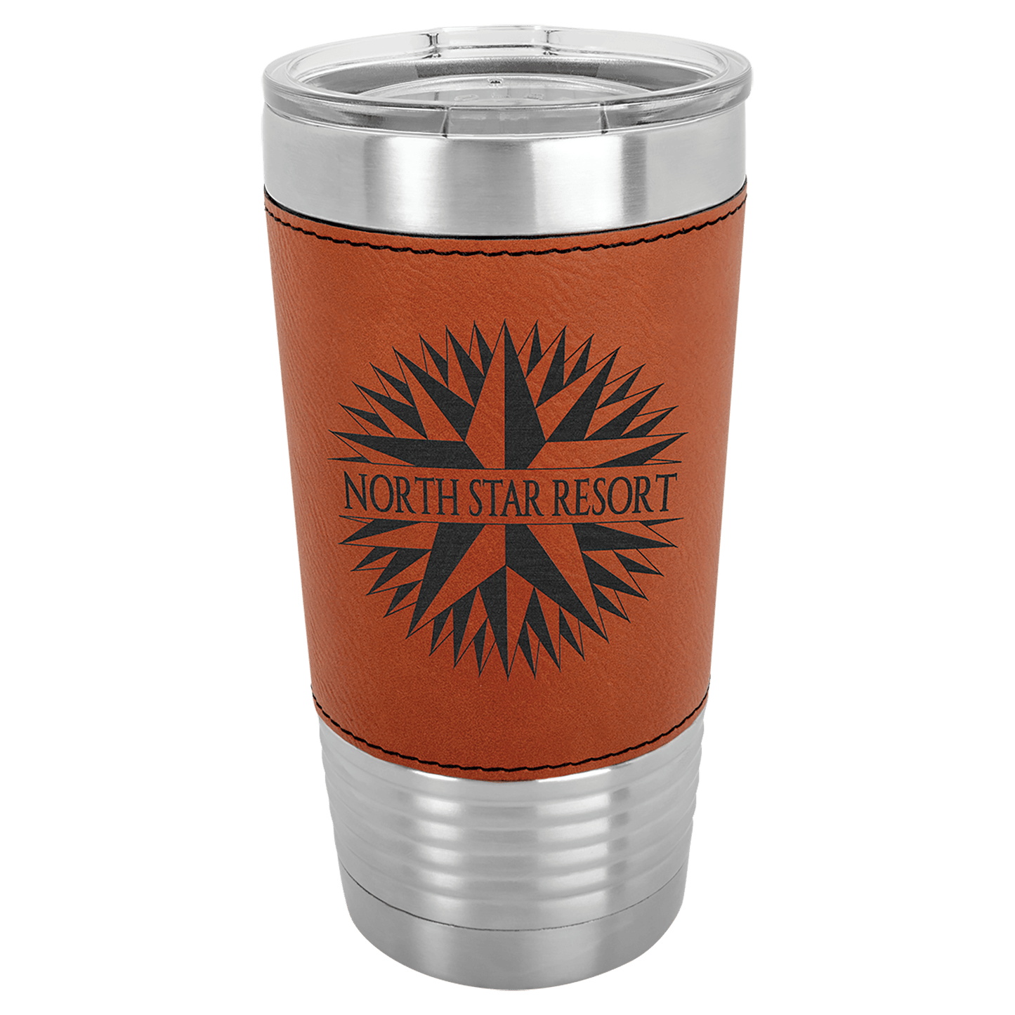 Polar Camel 20oz Leatherette Tumbler