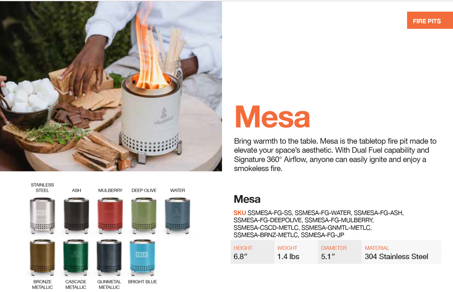 Mesa Solo Stove