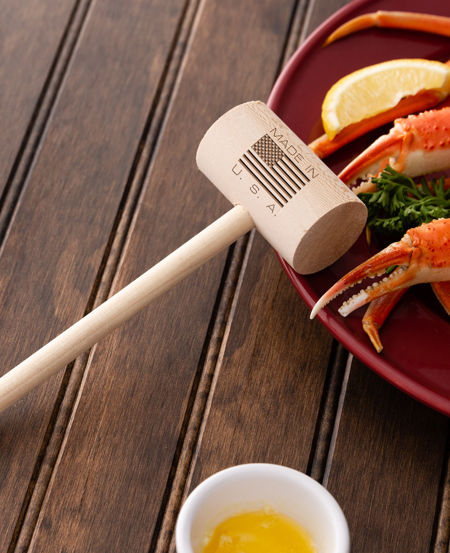 Custom Wooden Crab Mallet