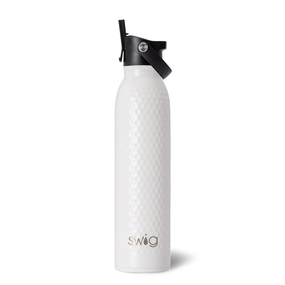 Swig Flip + Sip 20oz Bottle Premium Golf Ball Finish