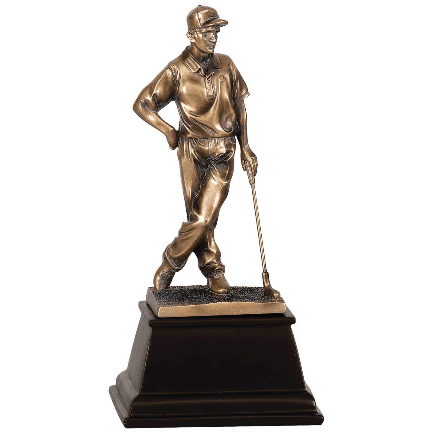 Bronze Golf Resin Award - Mens