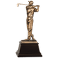 Bronze Golf Resin Award - Mens
