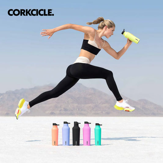 Corkcicle Sport Canteen 20oz - Gloss White