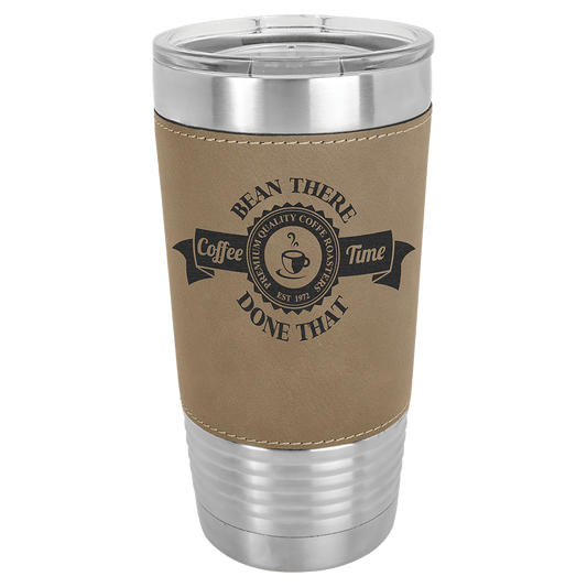 Polar Camel 20oz Leatherette Tumbler