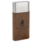 Leatherette Cigar Case with Cutter