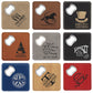 Leatherette 4" Coaster/Bottle Opener