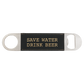 Bartender's Bottle Opener with Leatherette Handle