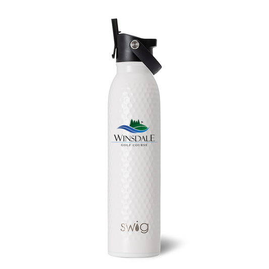 Swig Flip + Sip 20oz Bottle Premium Golf Ball Finish