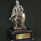 Warrior Award on Premium Piano Finish Base